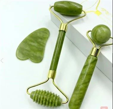 Кварцовий кам'яний кристал нефритового масажу для обличчя ролика