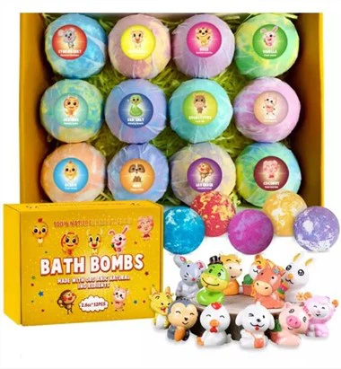 Натуральні веселі бомби для ванни