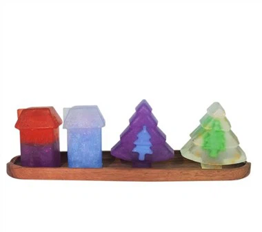 Різдвяне відбілювання мила для купання