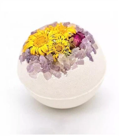 Сухі бомби для ванни з кришталем