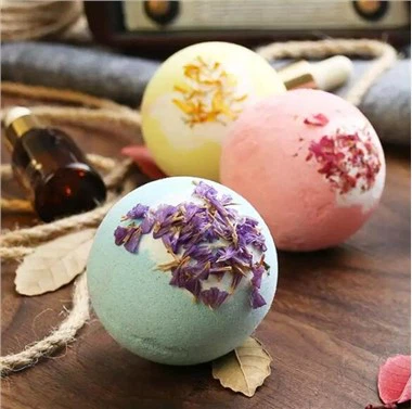 Бомби для ванни з пелюстками квітів