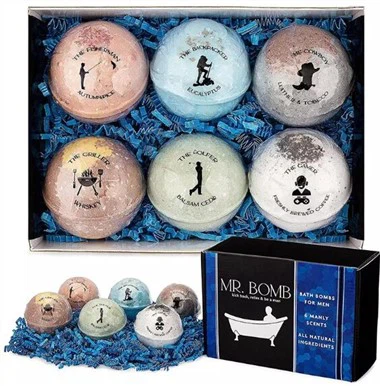Натуральні бомби для ванни КБР для чоловіків