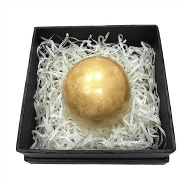 Золота кульова ванна бомба