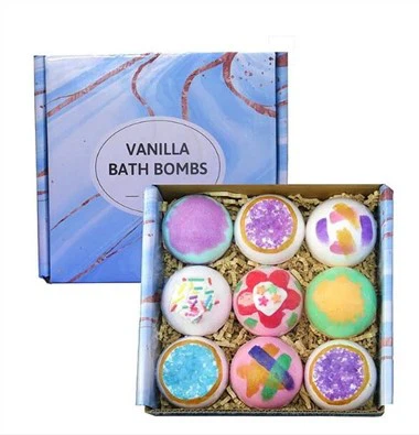 Бомби для ванної з кристалами всередині