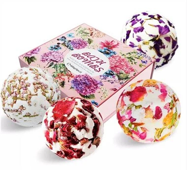 Натуральна бомба для ванни з трояндами