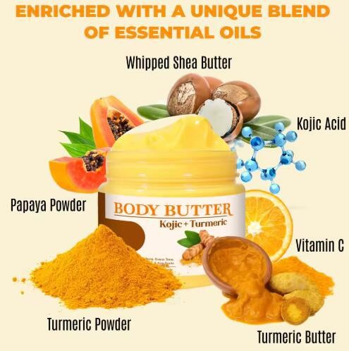 Turmeric And Kojic Acid Body Butter suppliers
